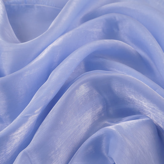 ORGANZA SEDA CELESTE CASHMERE