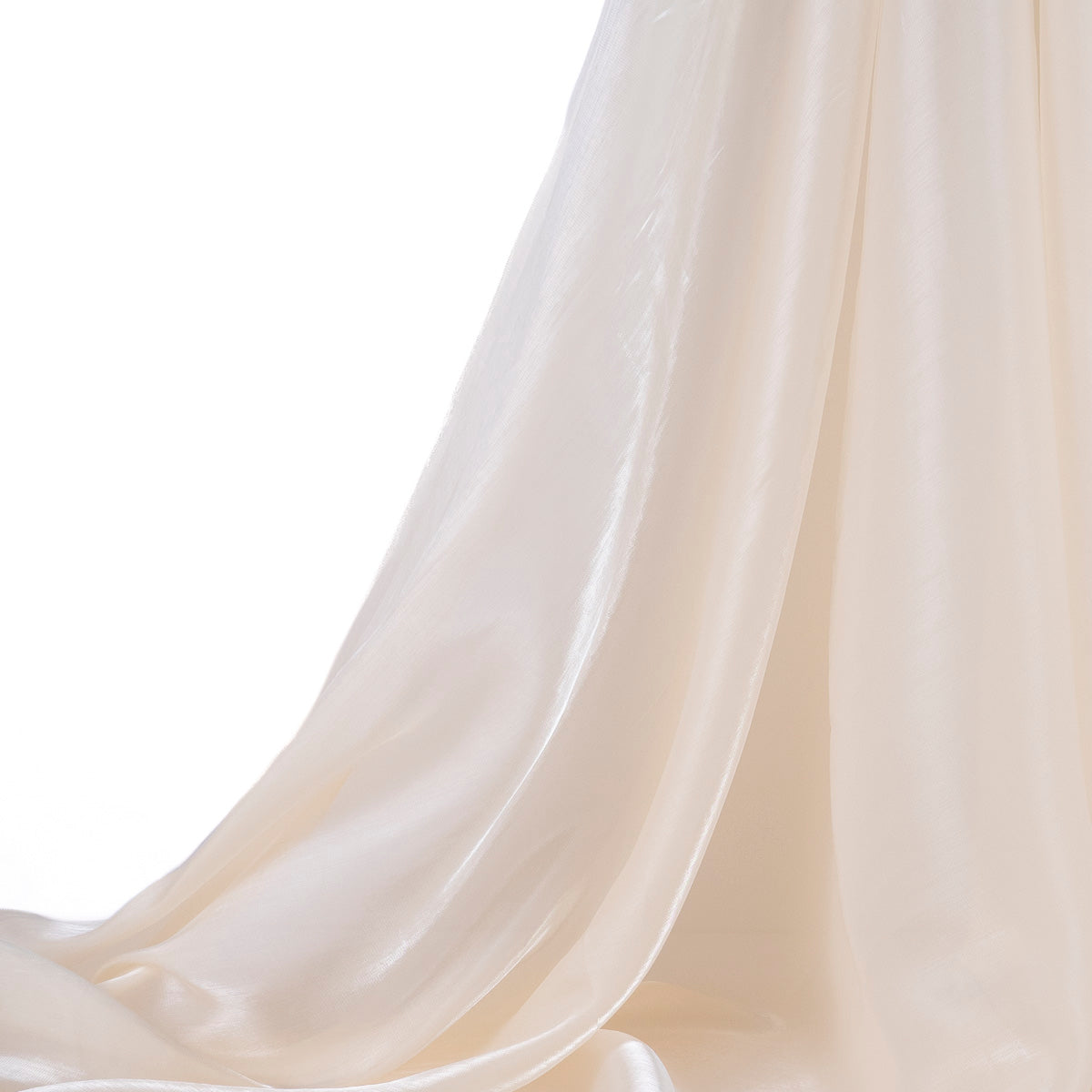 ORGANZA SEDA BLANCO ARENA