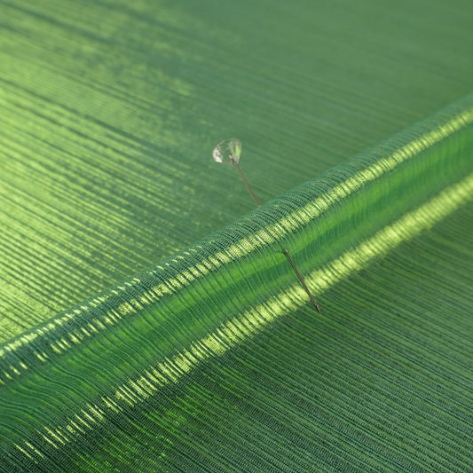 LAME PLISSE VERDE FLUORITE
