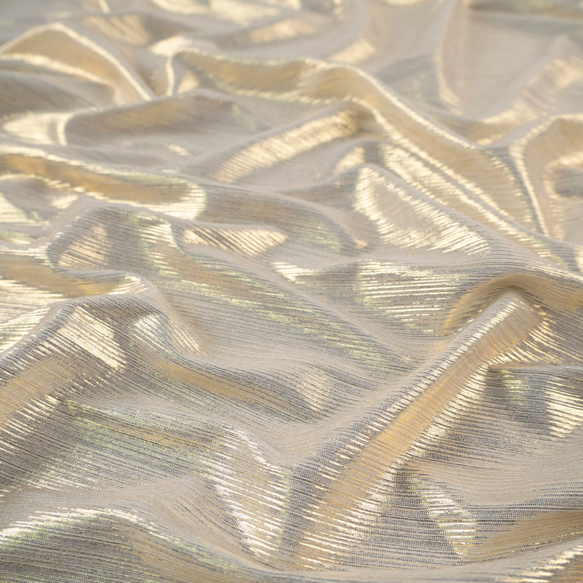 LAME PLISSE NATURAL CISNE