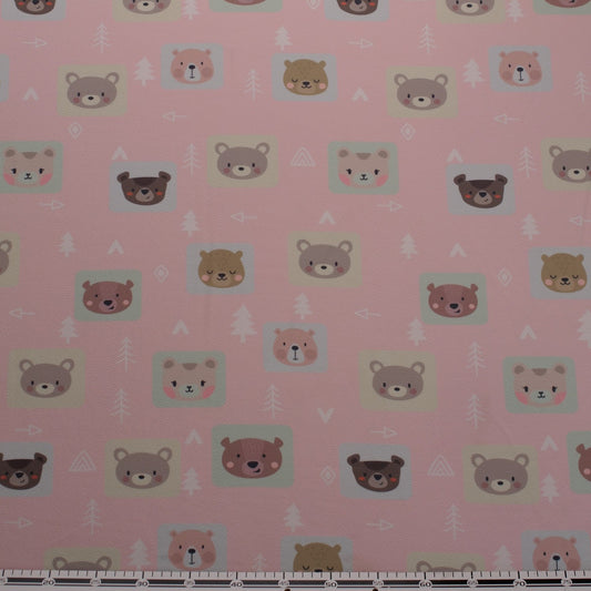 CREPE BOUCLE PREMIUM INFANTIL ROSA NOVIA