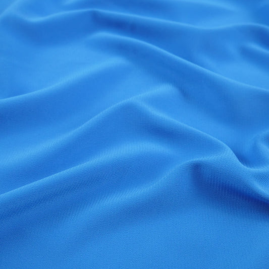 MUSELINA SPANDEX AZUL BRILLANTE