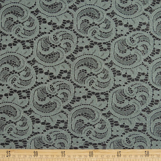 ENCAJE REBORDE GRIS MAGNET ARABESCOS