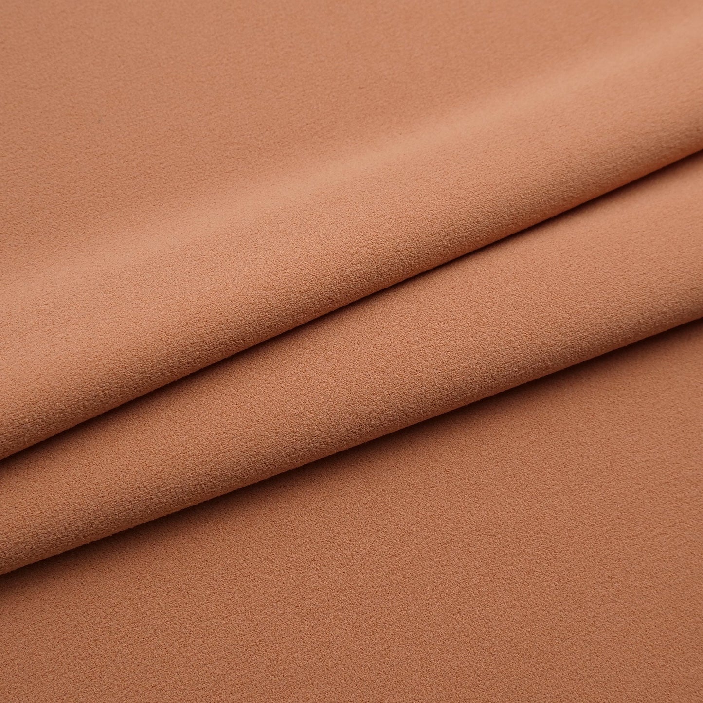 SCUBA CREPE SALMON MUTED CLAY
