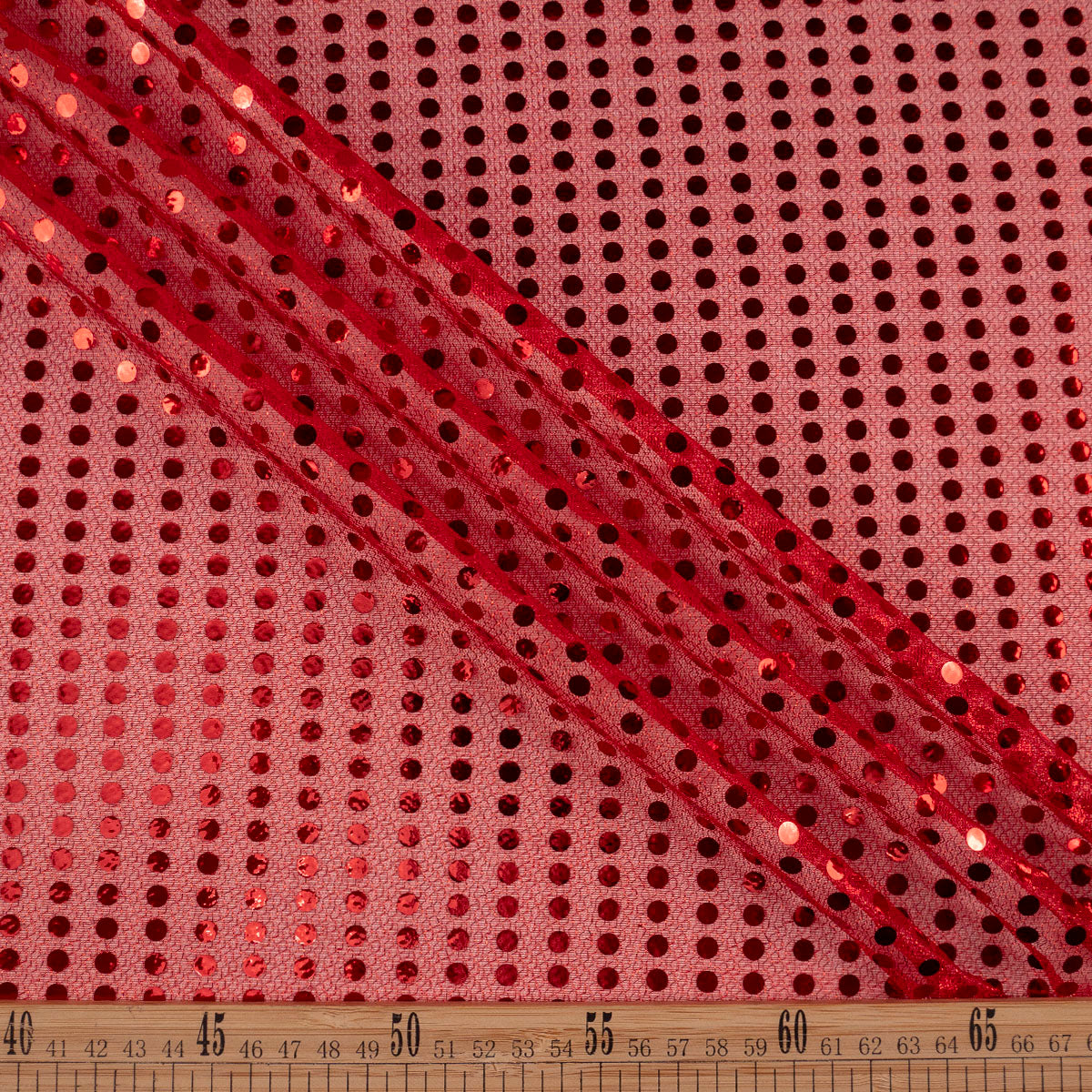 PAILLETTE ELUNEY ROJO CARMESI