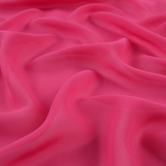 GASA MUSELINA FUCSIA RED