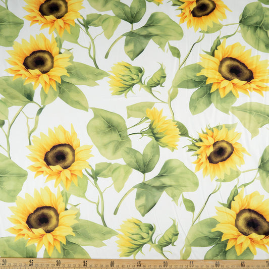 GASA SATINADA ESTAMPADO BLANCO BRILLANTE