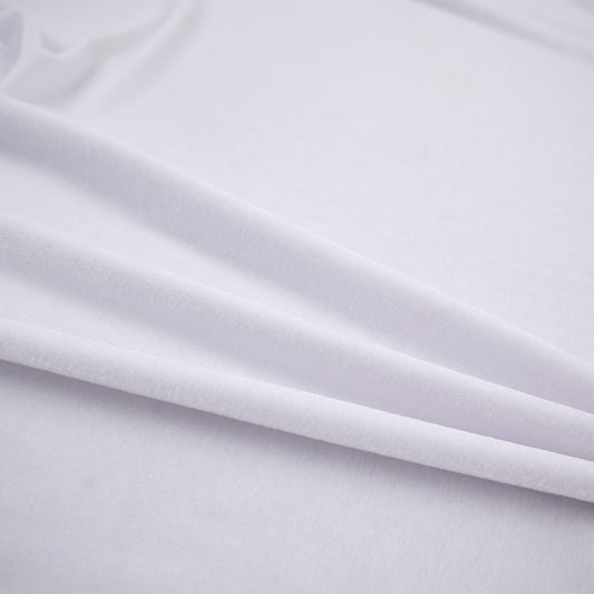 TERCIOPELO BLANCO BRILLANTE