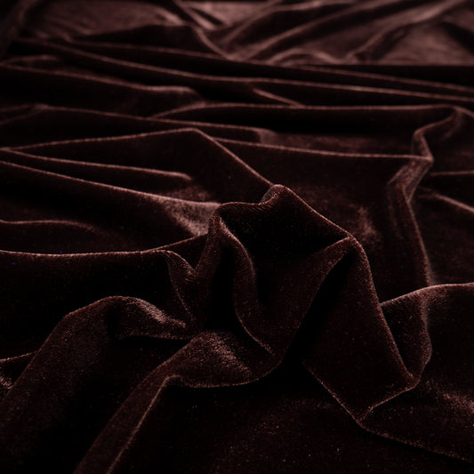 TERCIOPELO MARRON CHOCOLATE AMARGO