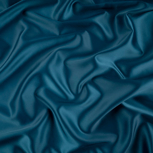 SATEN VALENTINO AZUL INDIAN TEAL