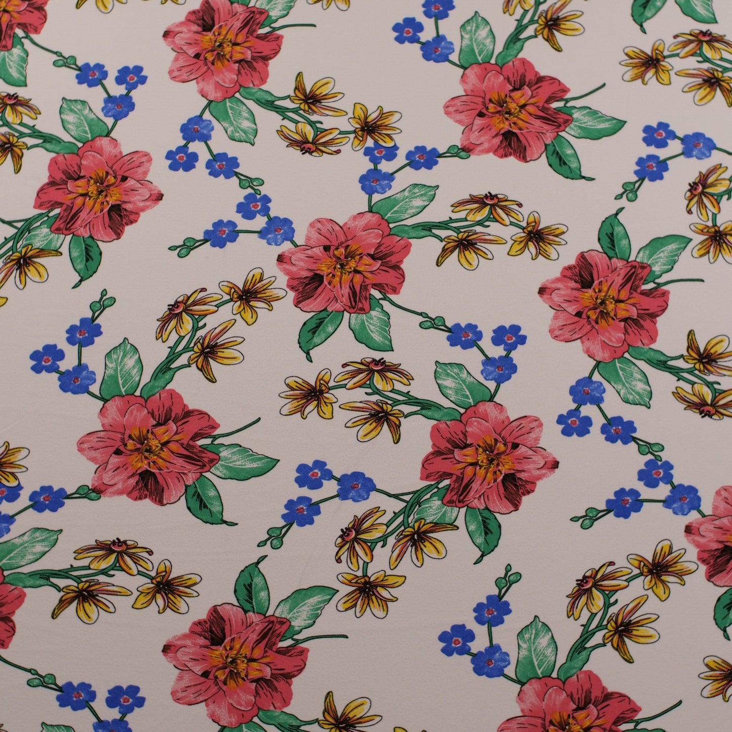 CREPE BOUCLE ESTAMPADO BLANCO BRILLANTE