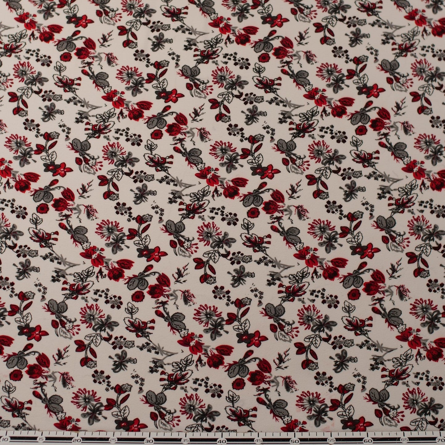 CREPE BOUCLE ESTAMPADO BLANCO BRILLANTE