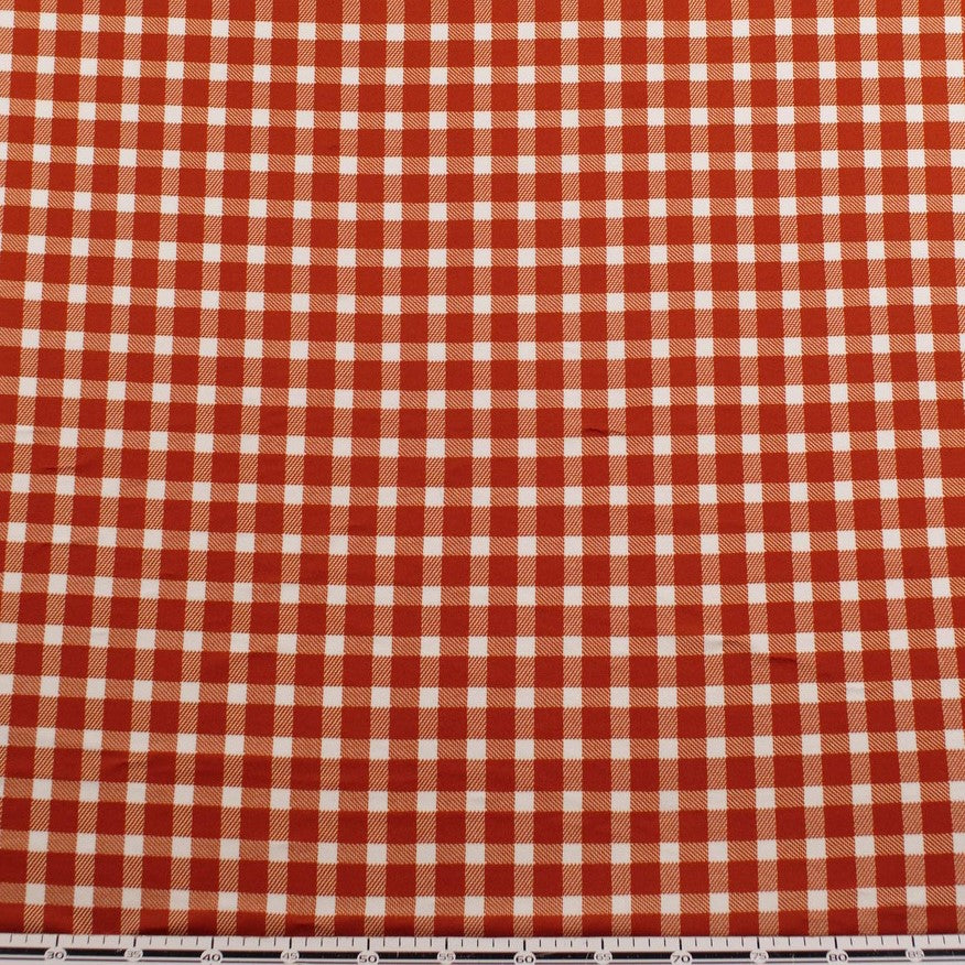 CREPE BOUCLE ESTAMPADO NARANJA