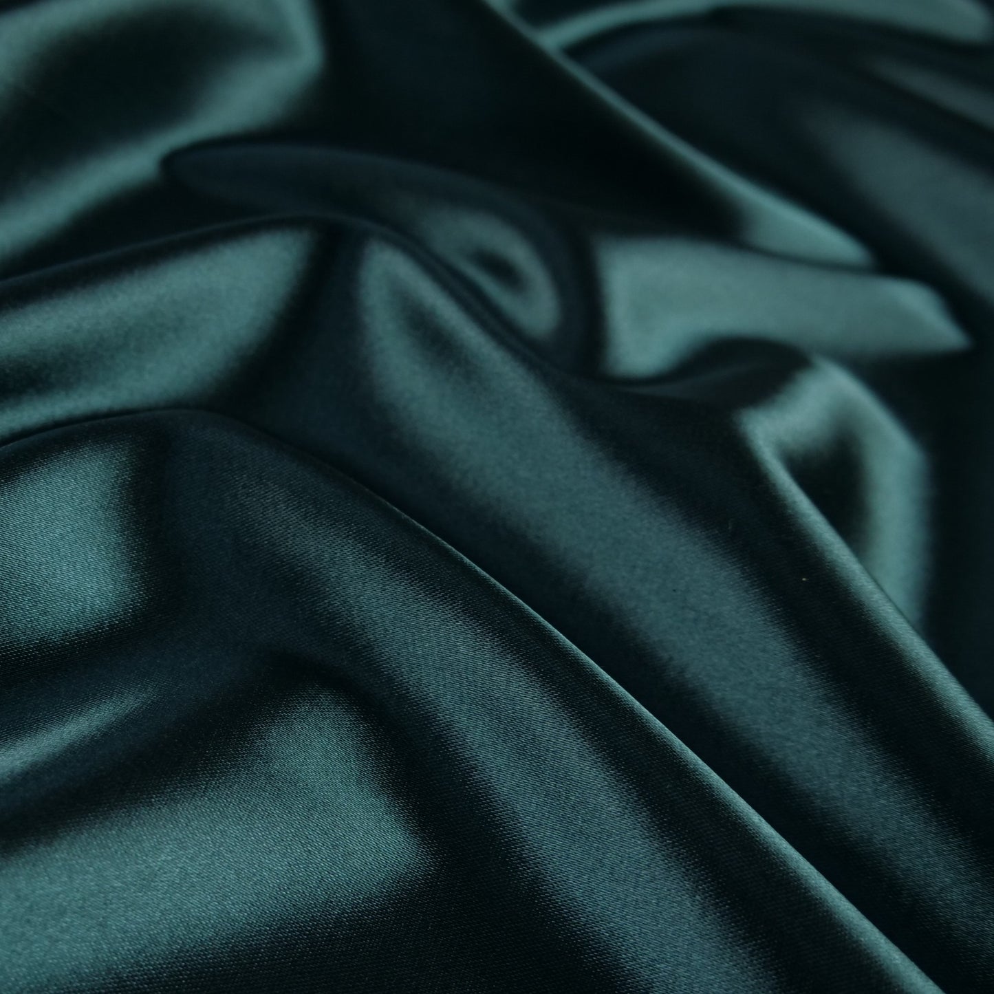 SATEN SPANDEX VERDE TEAL OSCURO