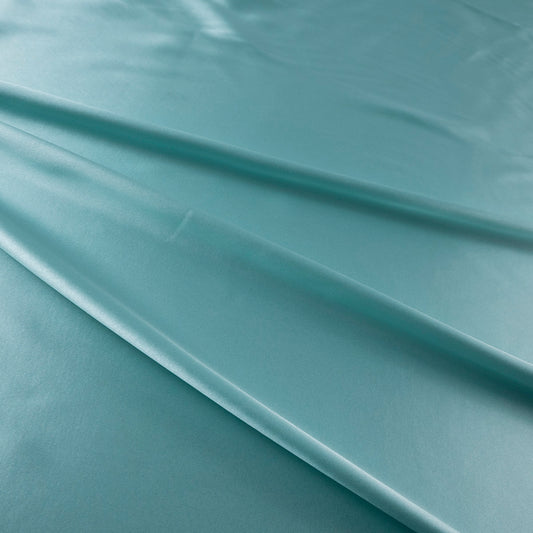 SATEN SPANDEX VERDE TURQUESA