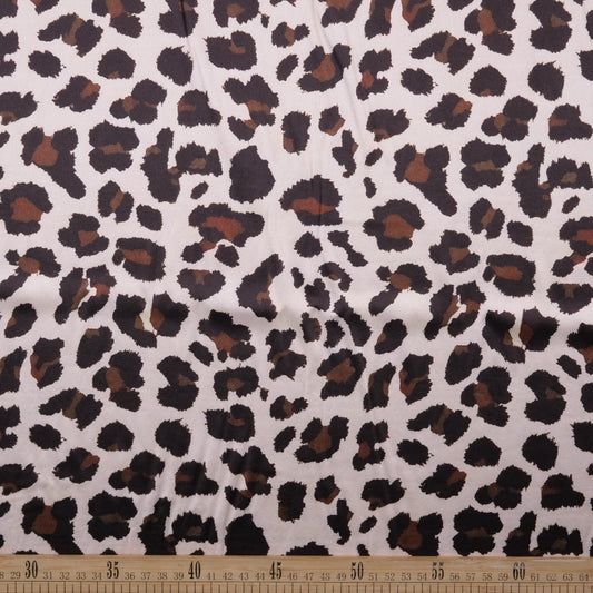 SATEN ESTAMPADO BEIGE ANGORA