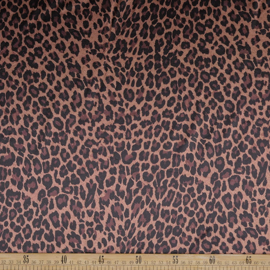 SATEN ESTAMPADO BEIGE SALVADO ANIMAL PRINT