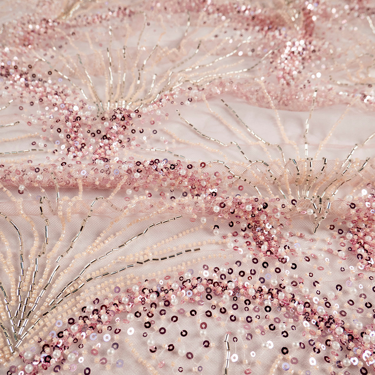 TUL PRADA ROSA APRICOT SIRENA
