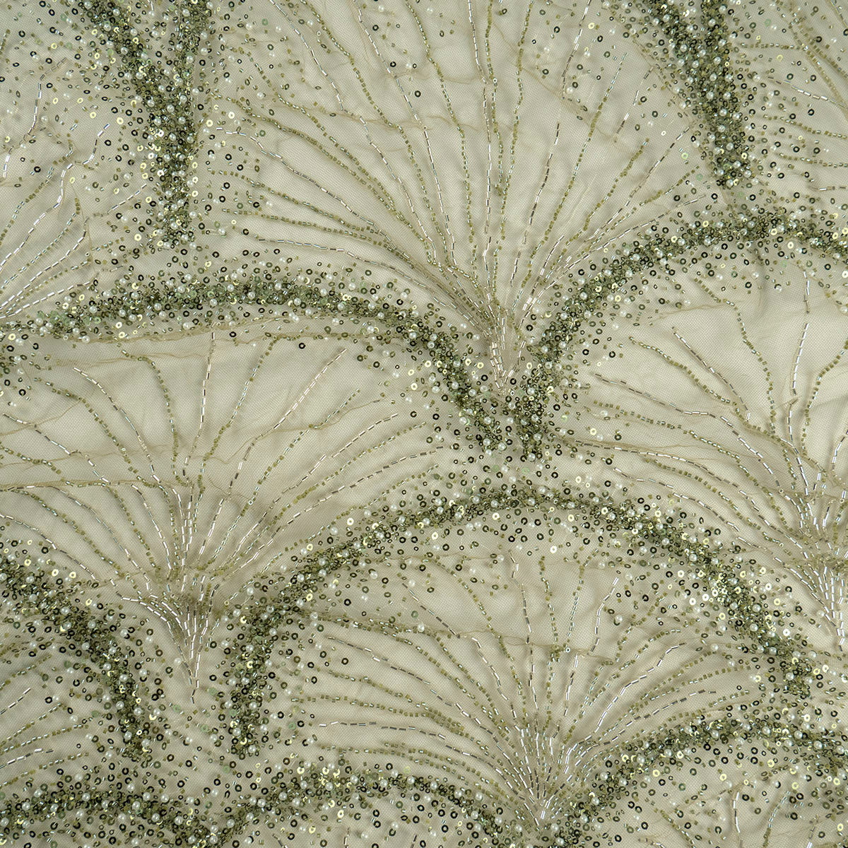 TUL PRADA VERDE OLIVA MARRON