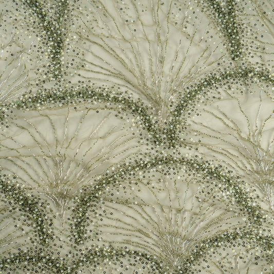 TUL PRADA VERDE OLIVA MARRON