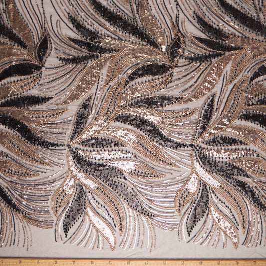 TUL FENDI NEGRO METEORITO FLORES