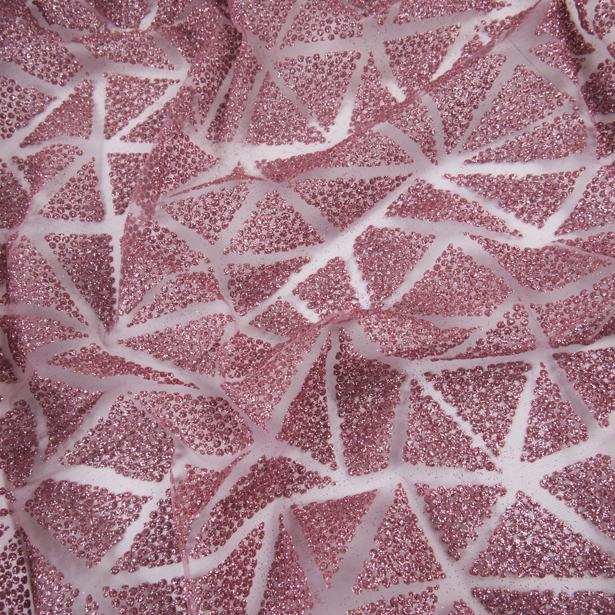 TUL LOLA LILA BORDEAUX TRIANGULOS