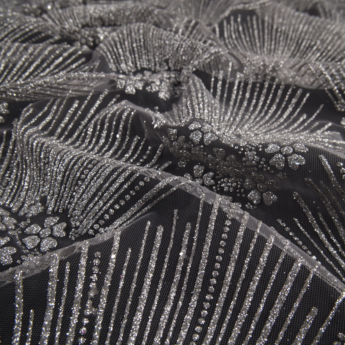 TUL LOLA GRIS MINIMAL GLITTER