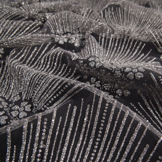 TUL LOLA GRIS MINIMAL GLITTER