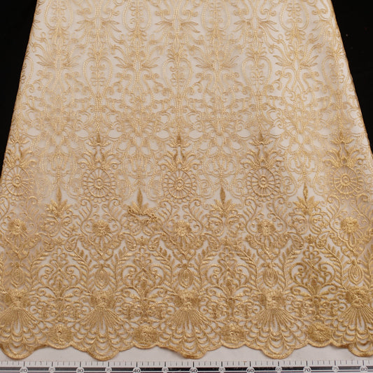 TUL LOLA CAMEL SEMILLAS ARABESCO