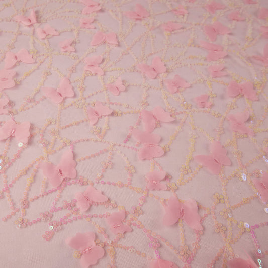 TUL LOLA ROSA FAIRY TALE MARIPOSAS