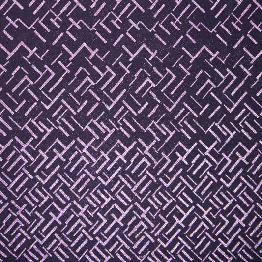 TUL LOLA VIOLETA AFRICA GLITTER LINEAS