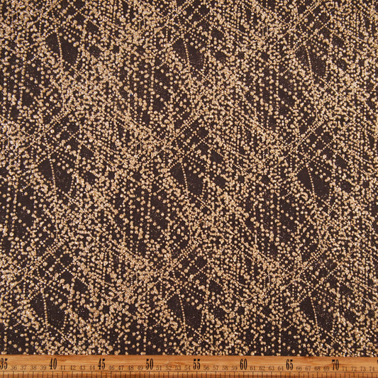 TUL LOLA CAMEL SEMILLAS GLITTER