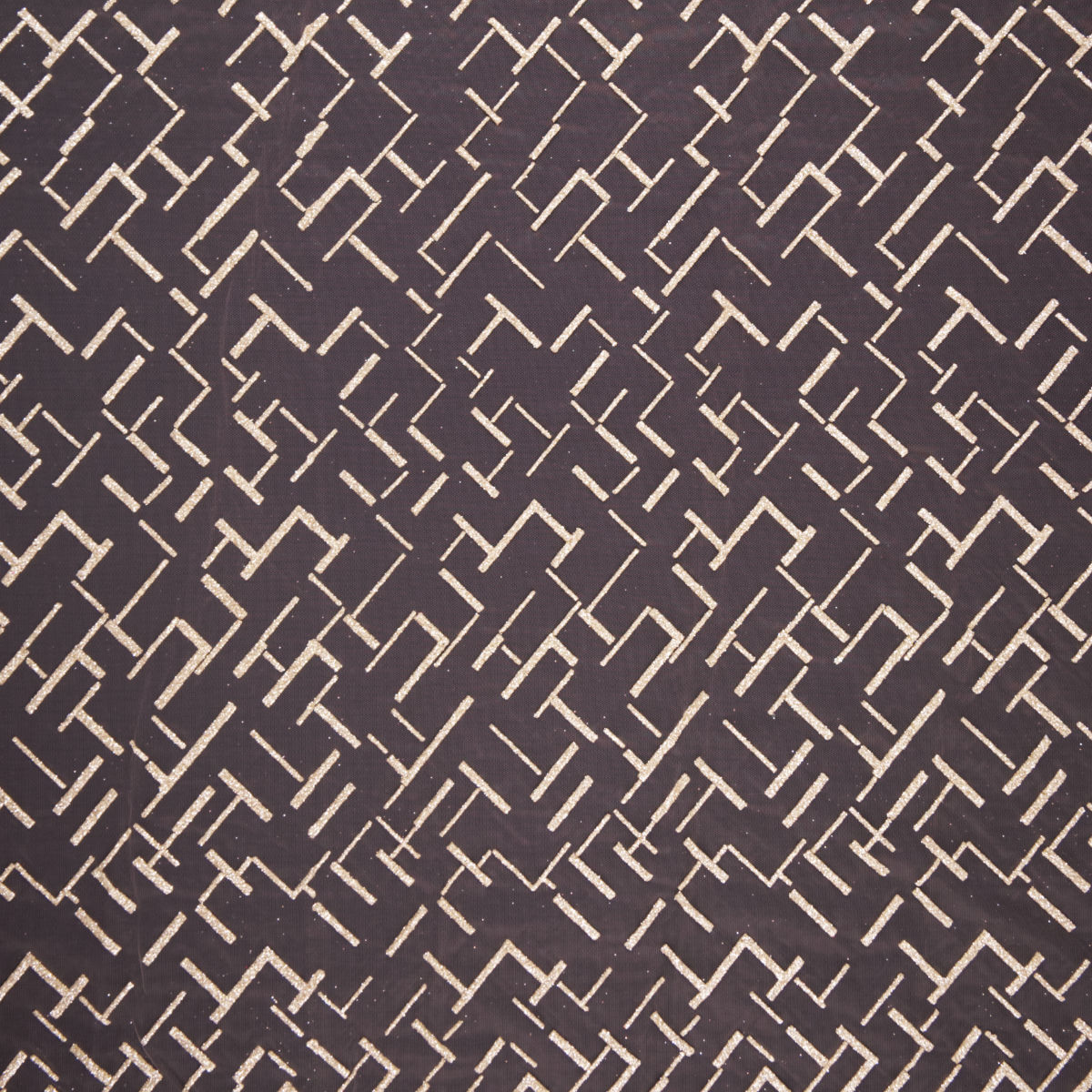 TUL LOLA CAMEL SEMILLAS GLITTER LINEAS