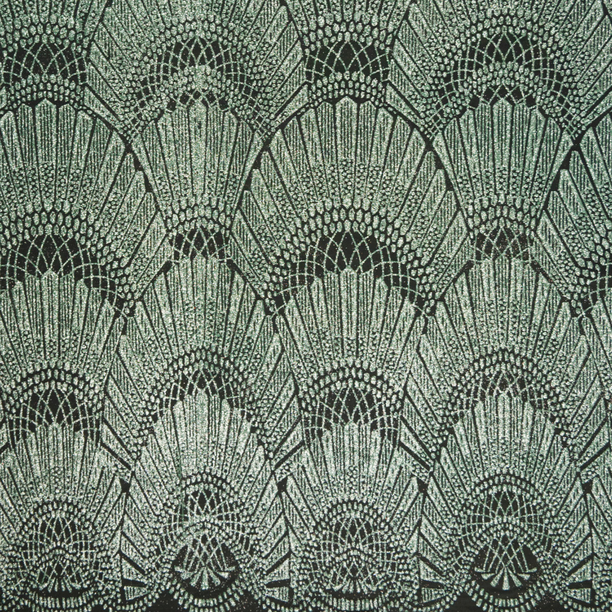 TUL LOLA VERDE AGUA ARANA GLITTER GEOMETRICO