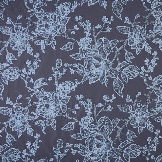 TUL LOLA AZUL VISTA FLORAL