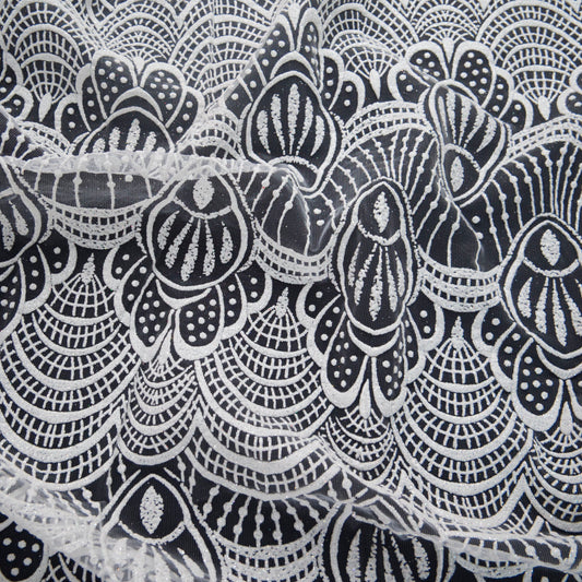 TUL LOLA BLANCO BRILLANTE GLITTER