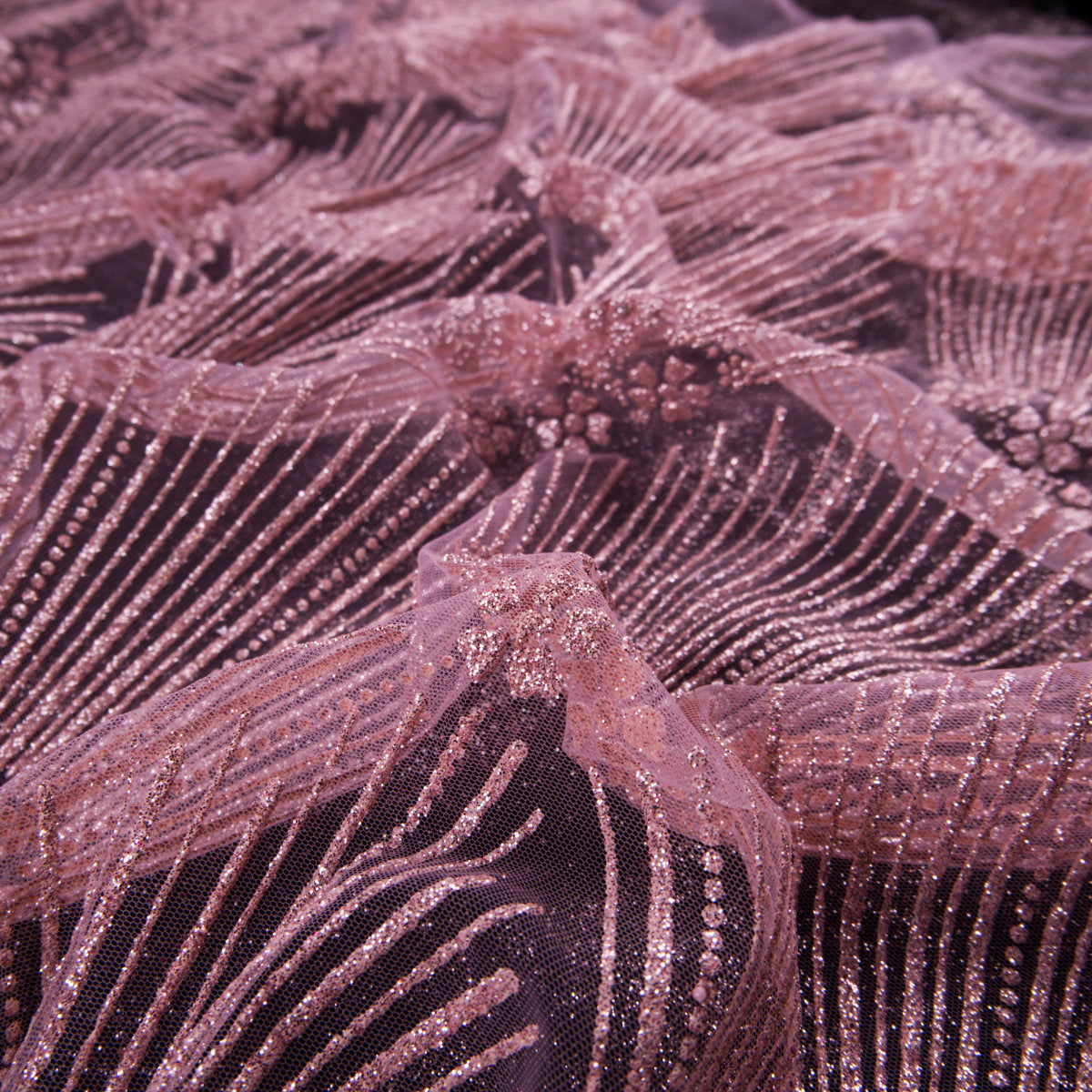 TUL LOLA ROSA FAIRY TALE GLITTER GEOMETRICO