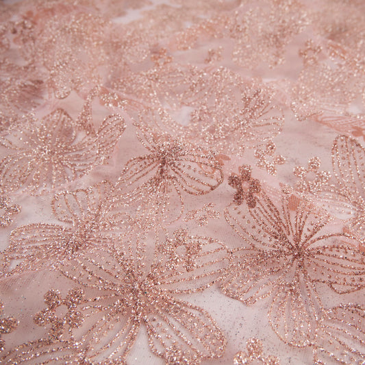 TUL LOLA ROSA FAIRY TALE FLORES GLITTER