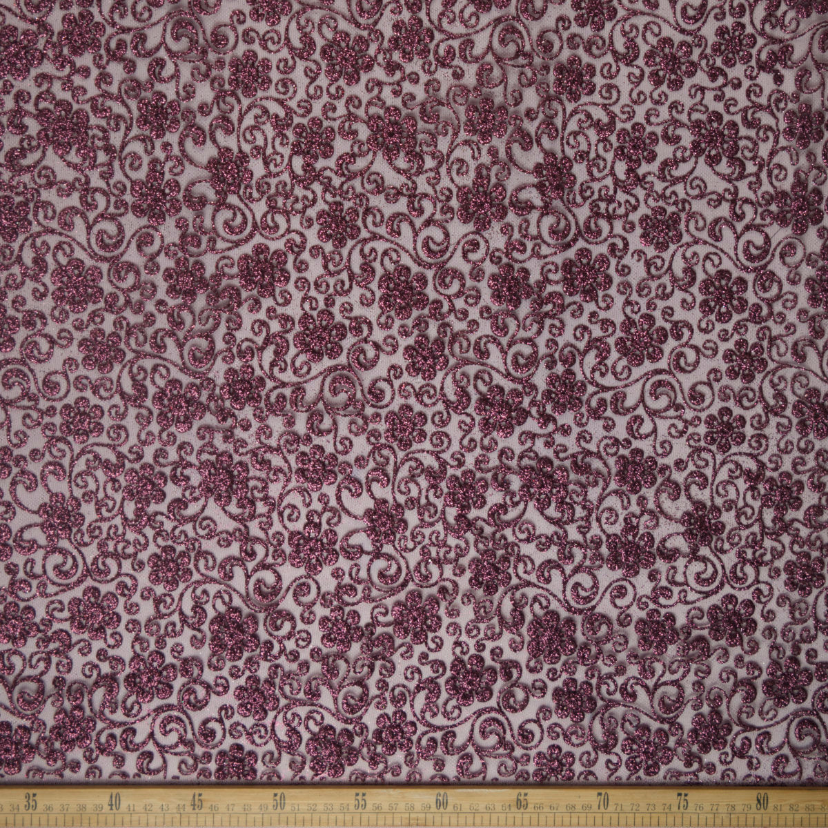 TUL LOLA PURPURA PRUNE OSCURO