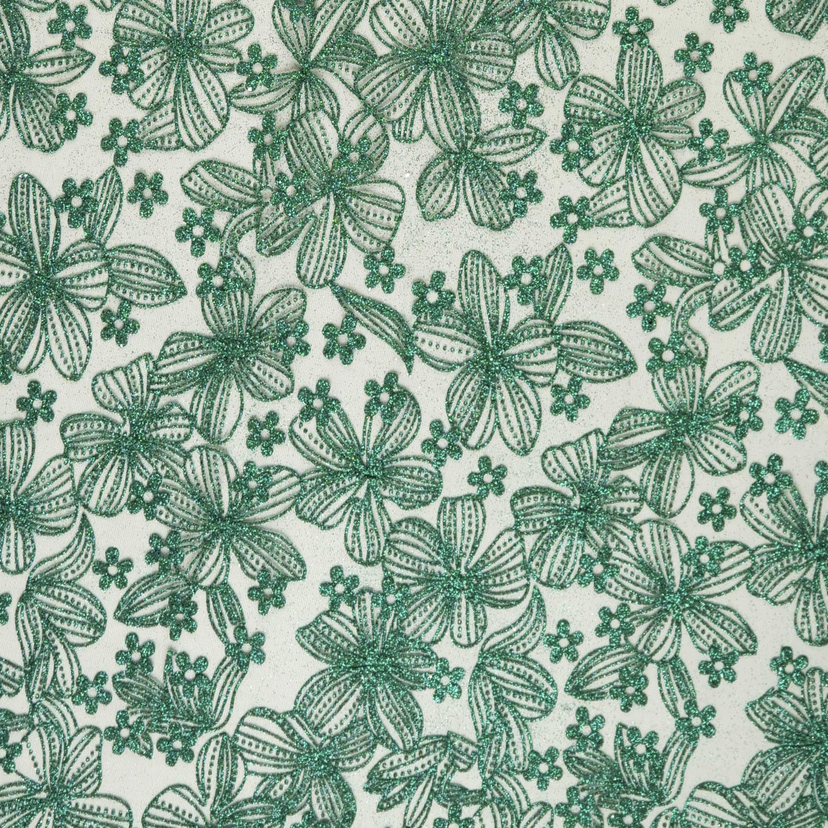 TUL LOLA VERDE TEAL FLORAL