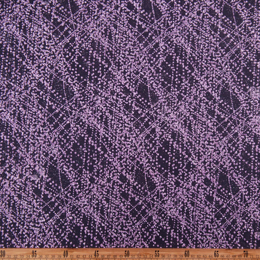 TUL LOLA VIOLETA AFRICA GLITTER