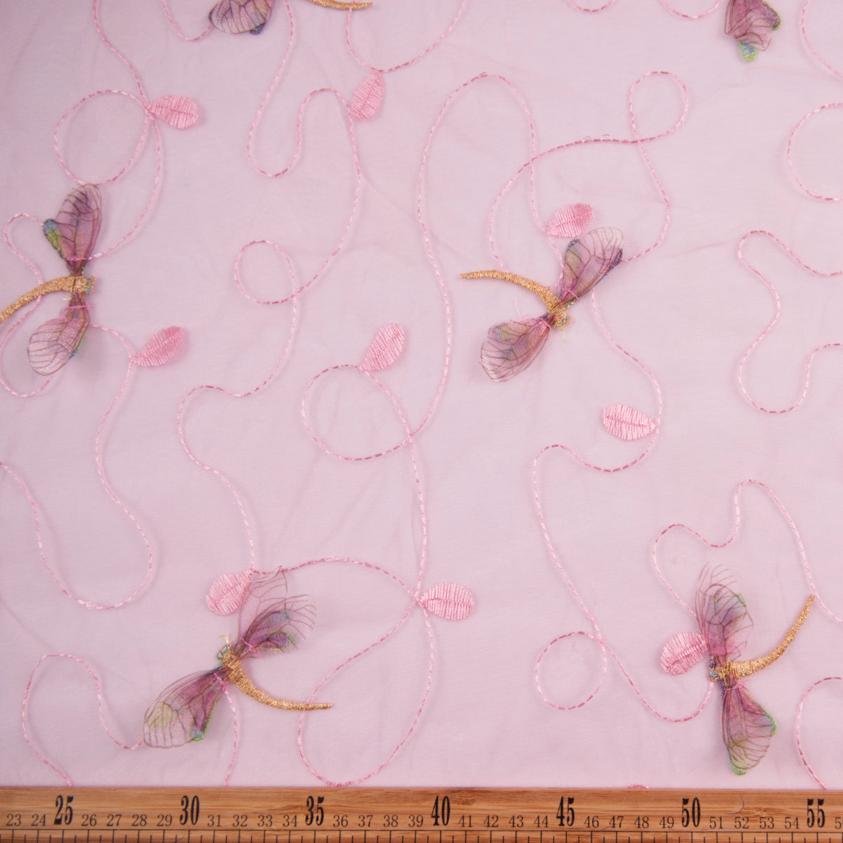 TUL LOLA ROSA CASHMERE LIBELULAS