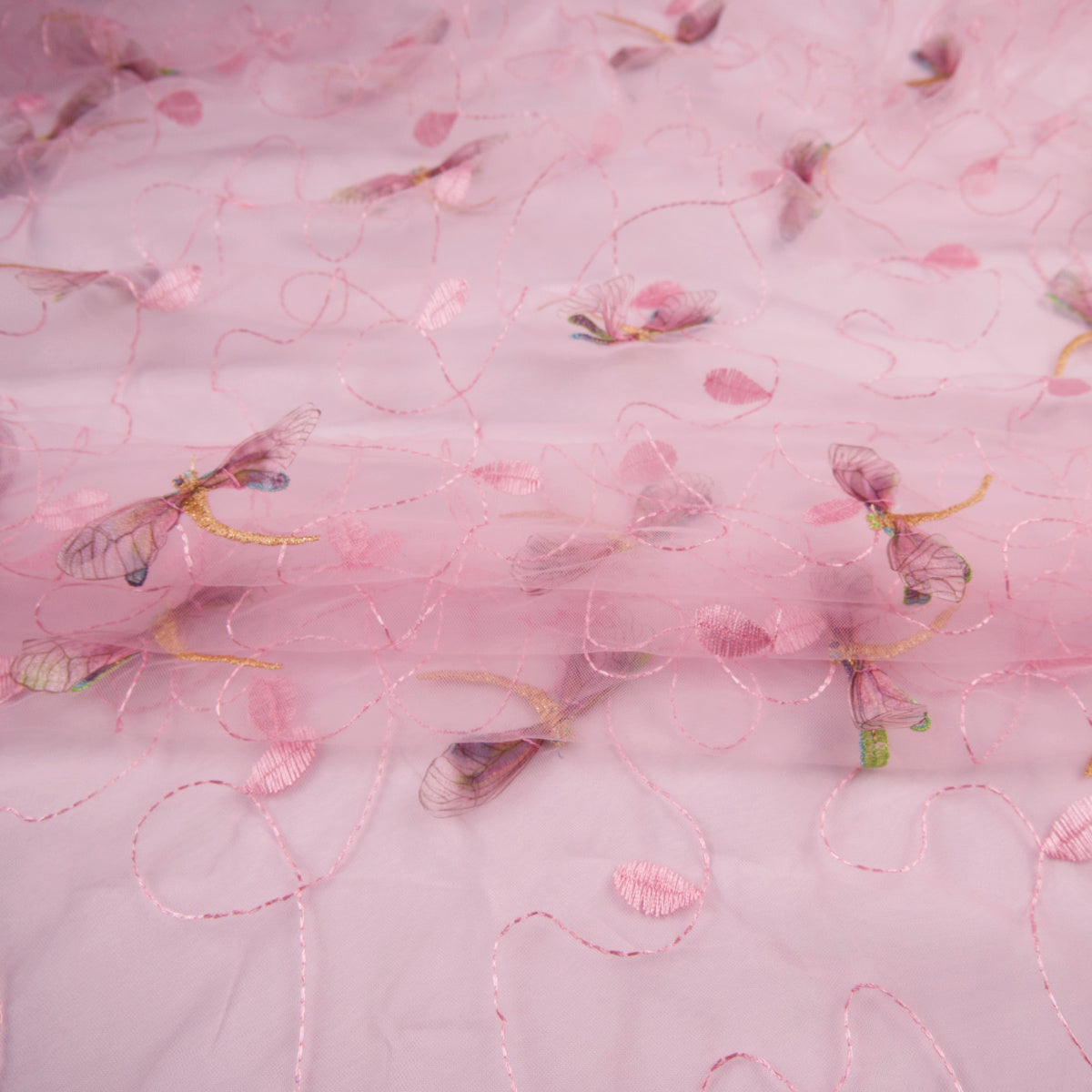 TUL LOLA ROSA CASHMERE LIBELULAS