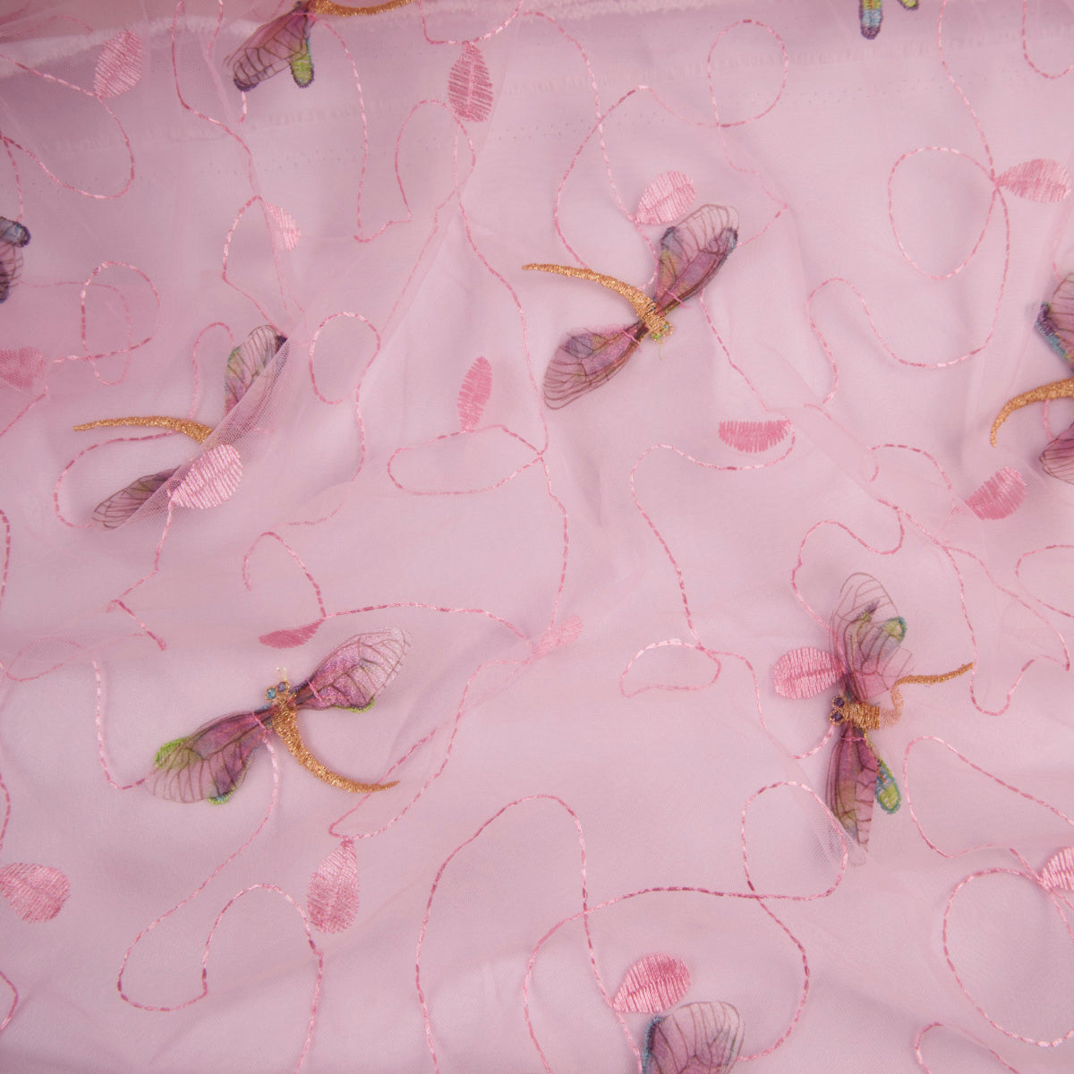 TUL LOLA ROSA CASHMERE LIBELULAS