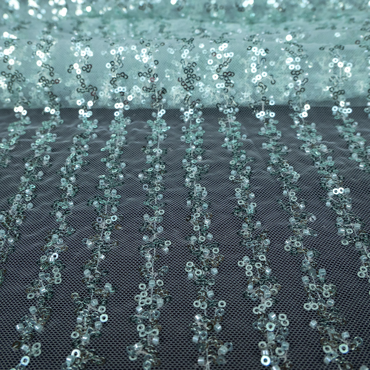 TUL ISABELLA CELESTE AGUA ARRECIFES LINEAS