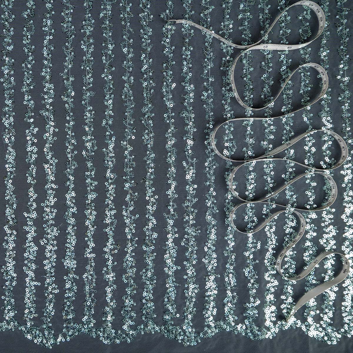 TUL ISABELLA CELESTE AGUA ARRECIFES LINEAS