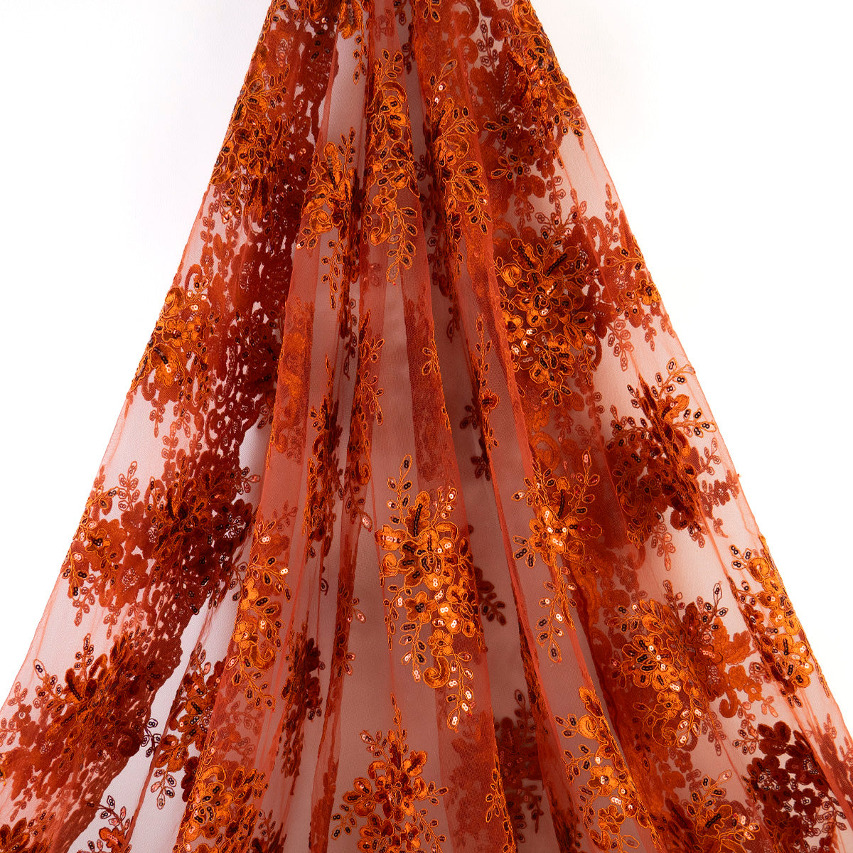 TUL ISABELLA NARANJA OCRE QUEMADO