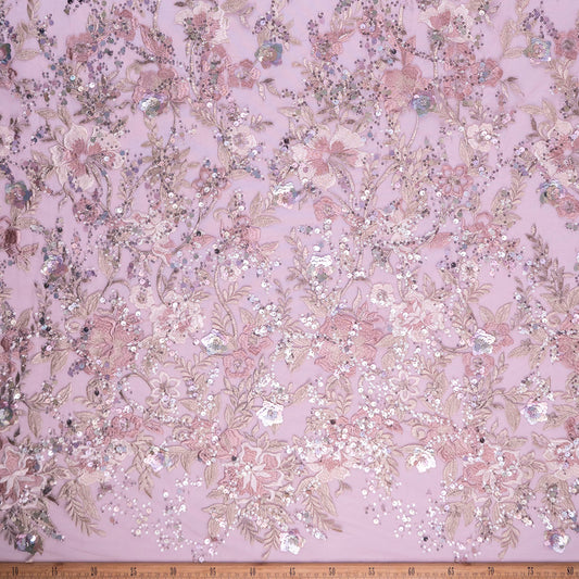 TUL GABBANA ROSA WOODROSE CON FLORES