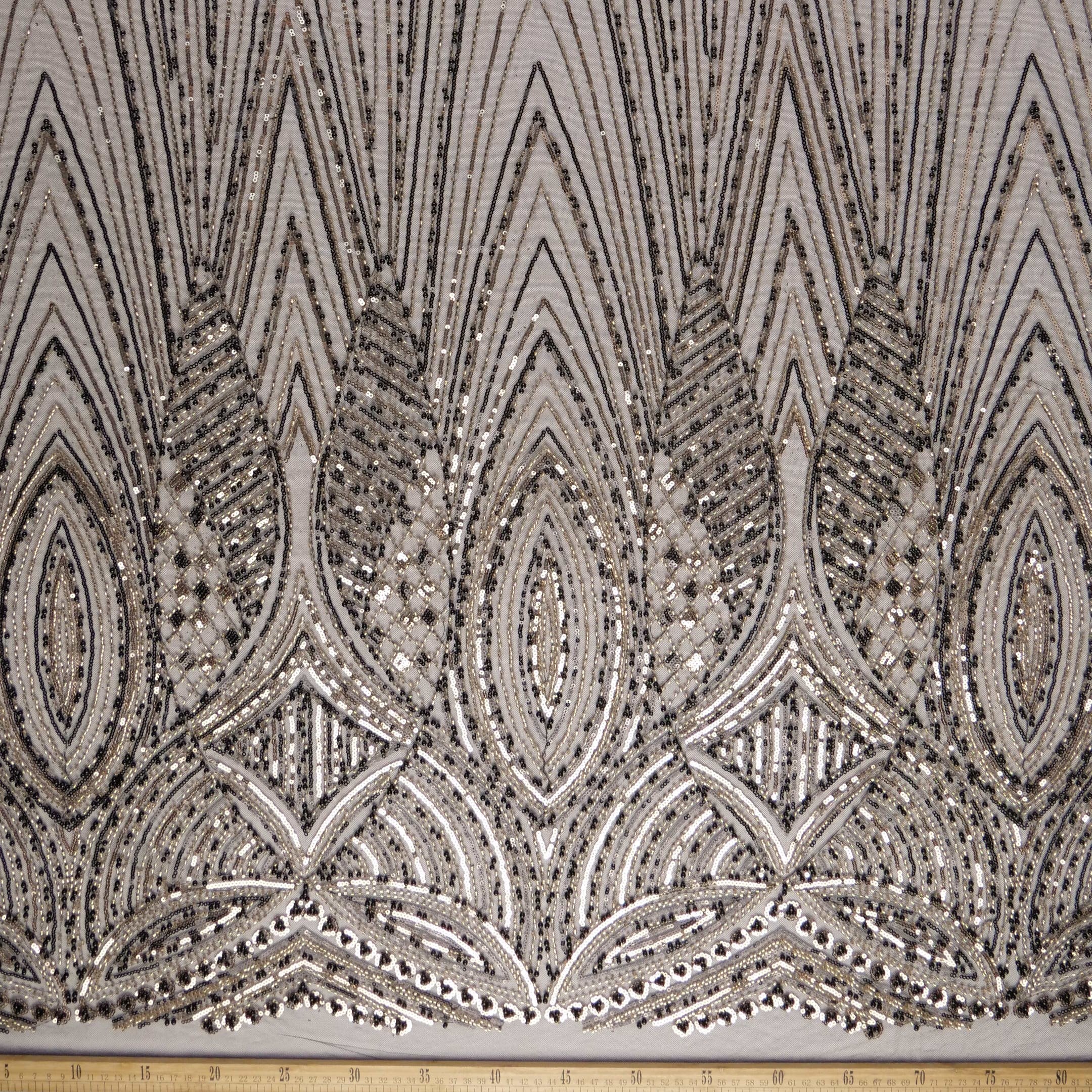 TUL GABBANA NEGRO METEORITO GEOMETRICO