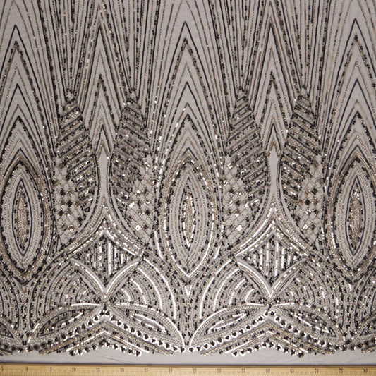 TUL GABBANA NEGRO METEORITO GEOMETRICO